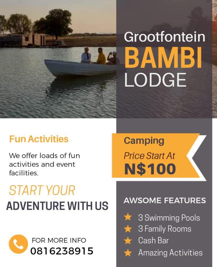 Bambi Lodge Grootfontein Exterior photo
